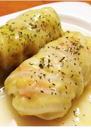 塩麹でささみのロールキャベツ-レシピのメイン写真