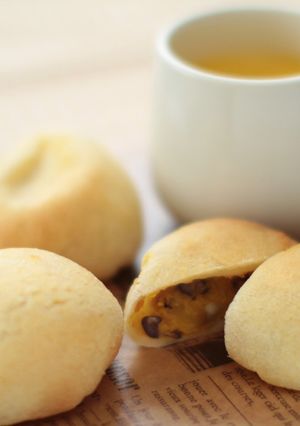 【ハロウィンに！】もちもちかぼちゃパン-レシピのメイン写真
