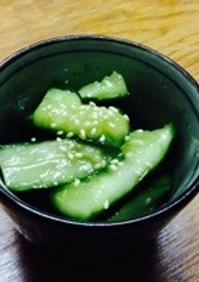 簡単！サラダ胡瓜の✩中華風漬物✩浅漬け-レシピのメイン写真