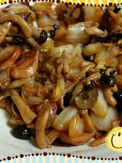 白菜としめじの中華炒め-レシピのメイン写真