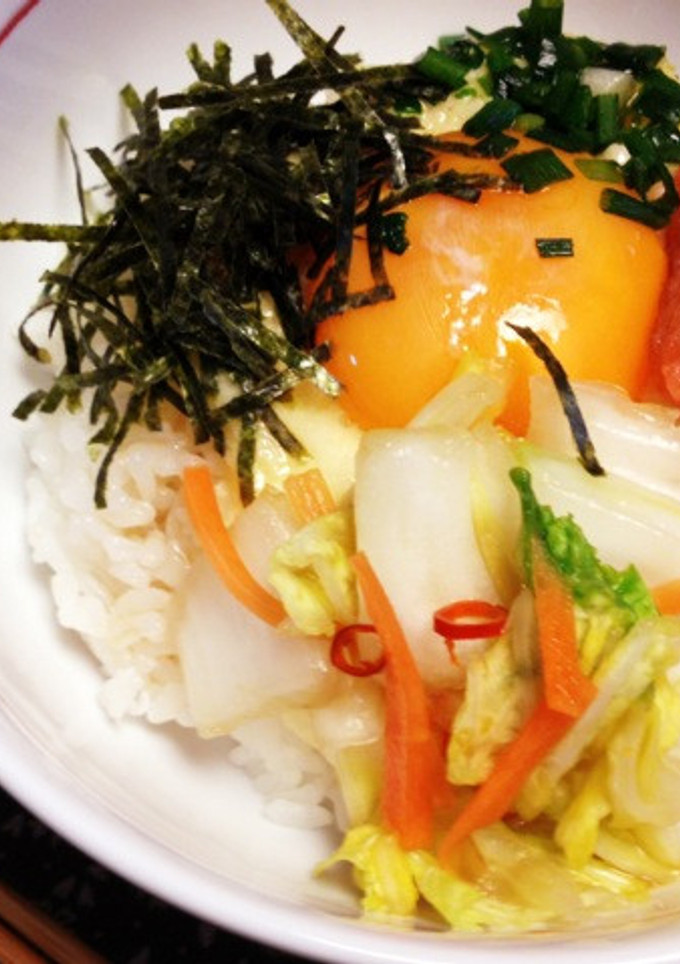 簡単☆とろろ明太丼！-レシピのメイン写真