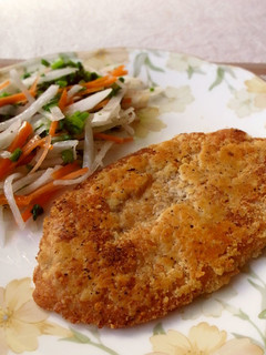 鶏ささみのミラノ風カツレツ-レシピのメイン写真