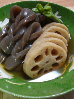 簡単レンコンの煮物♪腸の動きを活発に!-レシピのメイン写真