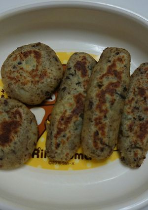 離乳食後期 鉄分補給に！レバー入りおやき-レシピのメイン写真