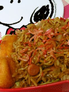 簡単に作ろう♪そばメシ♪-レシピのメイン写真
