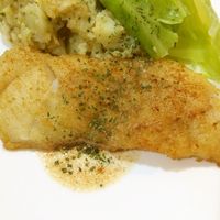 ムニエル様 ムニムニ白身魚のムニエル(ﾟ∀ﾟ)やったムニエルだ！ ムニエル大好き