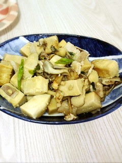 高野豆腐のこってり醤油炒め-レシピのメイン写真