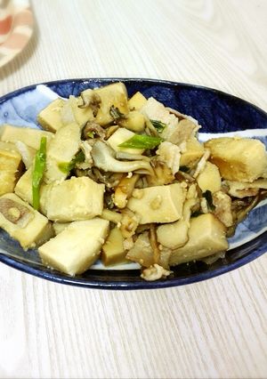 高野豆腐のこってり醤油炒め-レシピのメイン写真