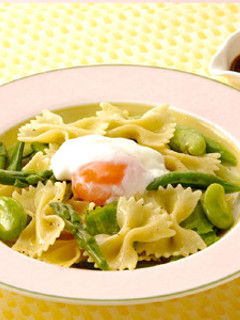 春野菜とたまごのパスタ-レシピのメイン写真