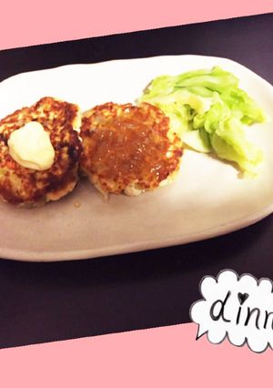 豆腐でハンバーグ♡-レシピのメイン写真