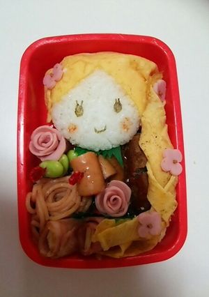 塔の上のラプンツェル♪キャラ弁♪-レシピのメイン写真
