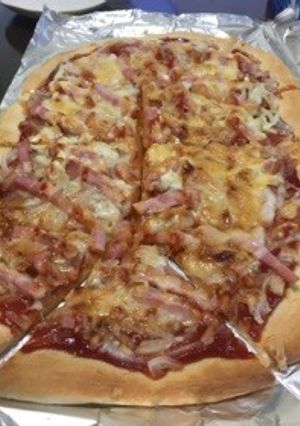 手ごねで★ふわもっちりピザ-レシピのメイン写真