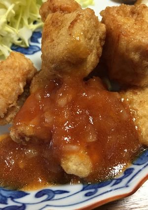 ☆鶏むね肉の玉葱ソースがけ-レシピのメイン写真