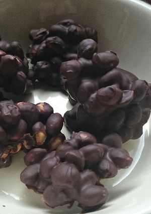 あまった節分豆で簡単チョコのおやつ★-レシピのメイン写真