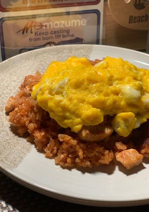 チキンライスたまご焼きのせ❕-レシピのメイン写真