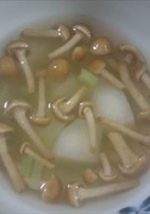 なめことかぶのスープ-レシピのメイン写真