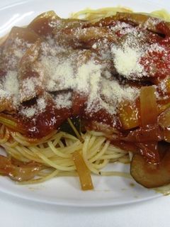 ラタトゥイユでパスタ-レシピのメイン写真