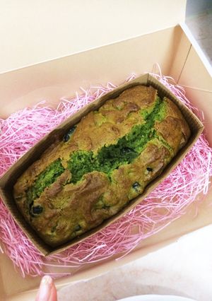 話題入！超美味♡黒豆の抹茶パウンドケーキ-レシピのメイン写真