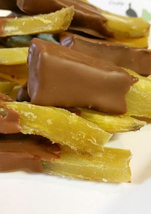 ソフトな干し芋のチョコがけ-レシピのメイン写真