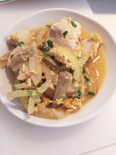 簡単*鶏ごぼうの柳川風煮-レシピのメイン写真