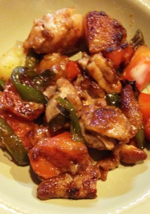 鶏もも肉の野菜炒め-レシピのメイン写真