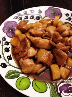 炒めるだけ!鶏と長いもの照り焼き-レシピのメイン写真