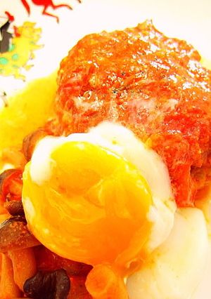 煮込みハンバーグ◆糖質制限にも◎-レシピのメイン写真