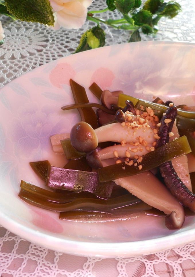 きのこのウェイパー（中華だし）煮-レシピのメイン写真
