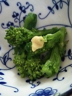 簡単!春のおもてなし♪菜の花のカラシ和え-レシピのメイン写真