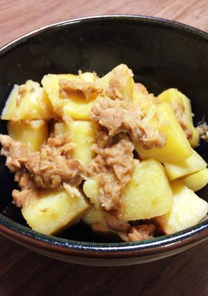 じゃがいもとツナの煮物-レシピのメイン写真