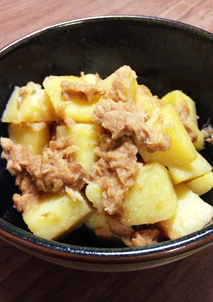 じゃがいもとツナの煮物-レシピのメイン写真