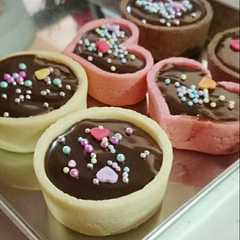 รูปของ 子供でも作れる！レンジで簡単チョコタルト