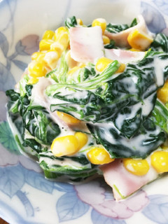 隠し味でさっぱり★ほうれん草サラダ-レシピのメイン写真