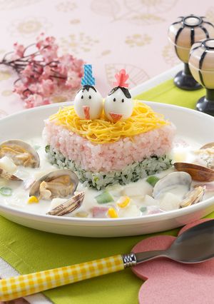 ひなまつりごはんのクラムチャウダー-レシピのメイン写真