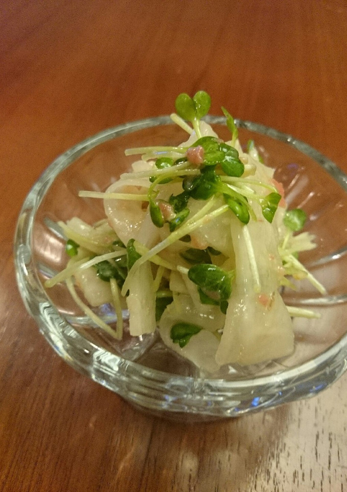 だいこんの梅みそ和え-レシピのメイン写真