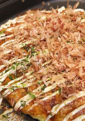 ふわっと山芋入りイカお好み焼き-レシピのメイン写真