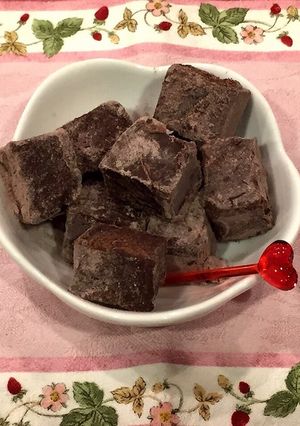 生チョコレートお手軽！-レシピのメイン写真