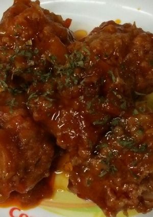 簡単！揚げない！美味しいミートボール♪-レシピのメイン写真