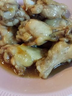 簡単*激ウマ!!鳥手羽元の甘酢煮♡-レシピのメイン写真