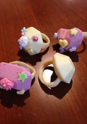 友チョコに！チョコリング-レシピのメイン写真