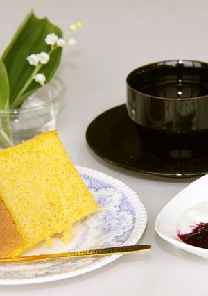 【もちフワ食感】米粉とニンジンのシフォン-レシピのメイン写真