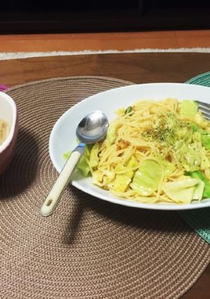 春キャベツのコンソメパスタ-レシピのメイン写真