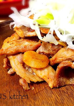 スタミナ!! 豚のにんにく焼き♪-レシピのメイン写真