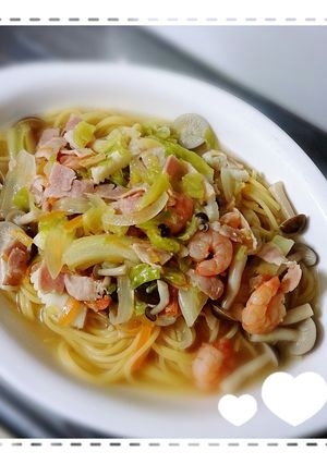 具沢山のほっこりスープパスタ-レシピのメイン写真