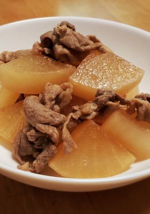 分量簡単☆豚こまと大根煮-レシピのメイン写真