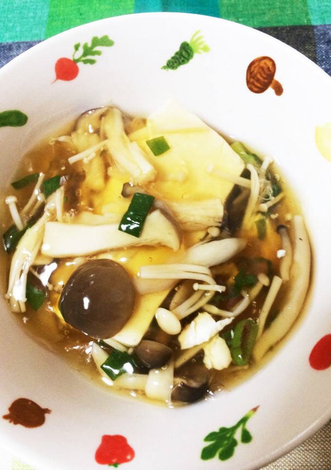 豆腐の茸あん風-レシピのメイン写真