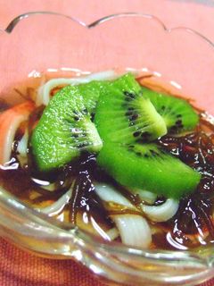 カニカマのもずキウイ★-レシピのメイン写真