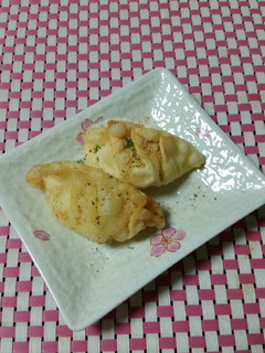 チーズとポテトのサラダ味揚げ餃子-レシピのメイン写真