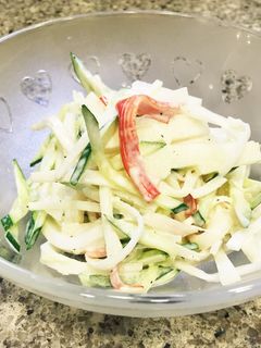 簡単 和えるだけ 大根サラダ-レシピのメイン写真
