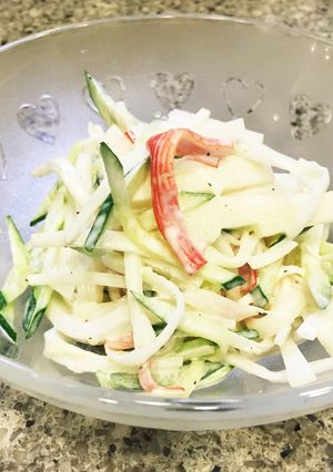 簡単 和えるだけ 大根サラダ-レシピのメイン写真